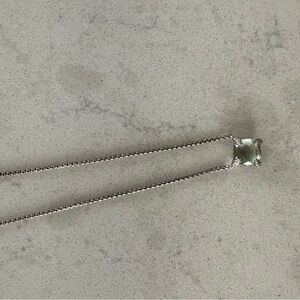 David Yurman Petite Chatelaine Pendant Necklace Prasiolite